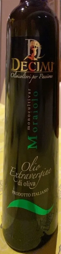 Olio extravergine di oliva Moraiolo
