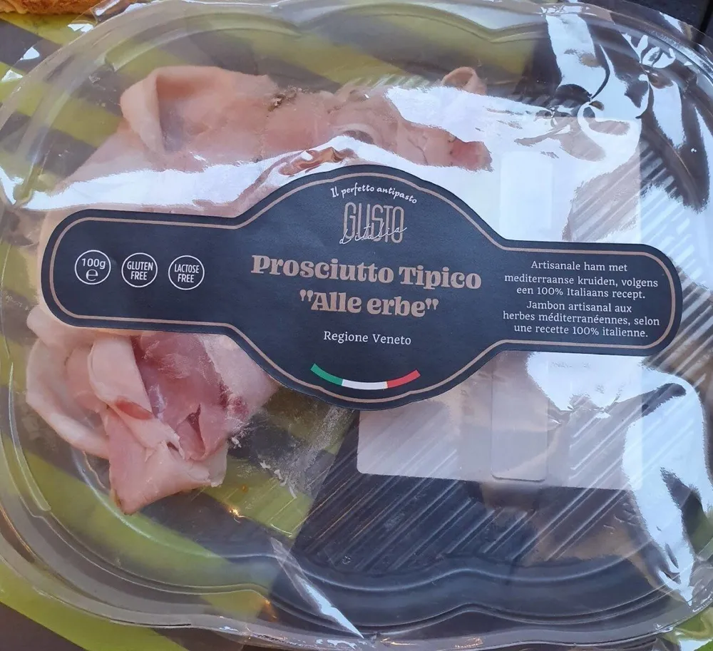 Prosciutto tipico " Alle Erbe"