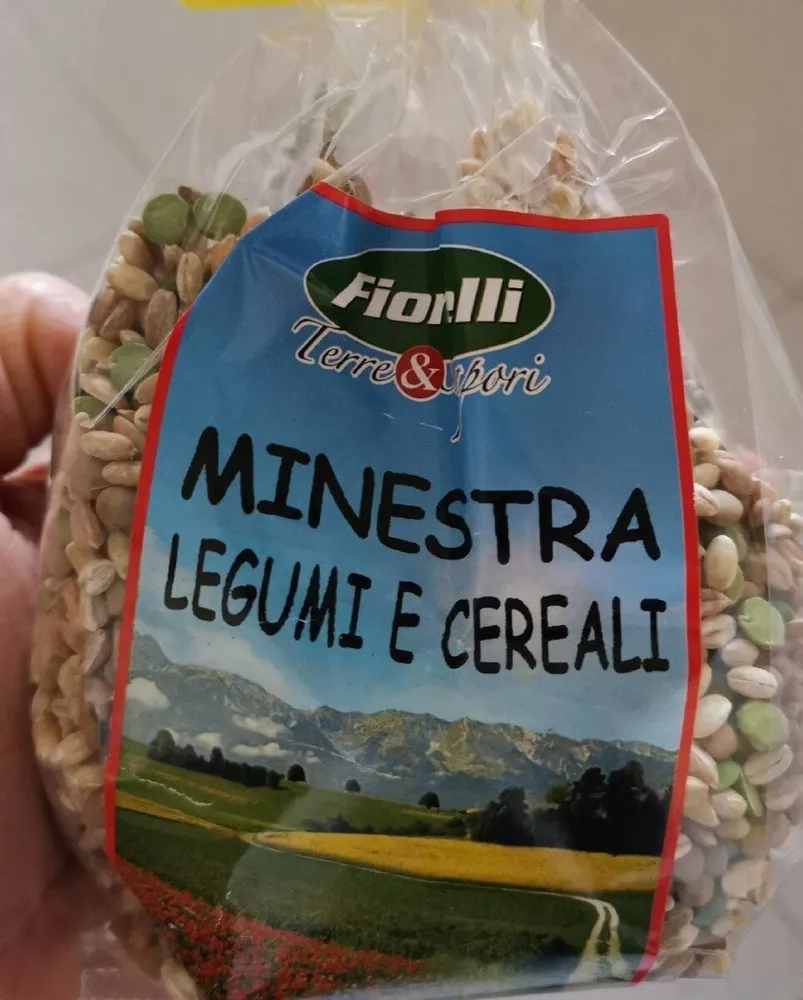 Minestra legumi e cereali