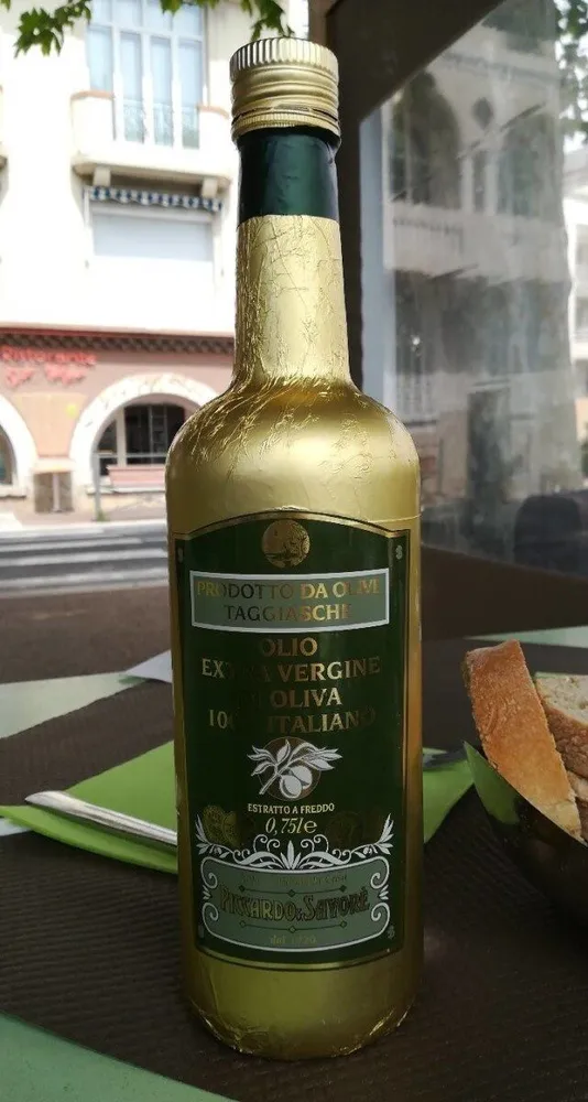 Prodotto da olive taggiasche