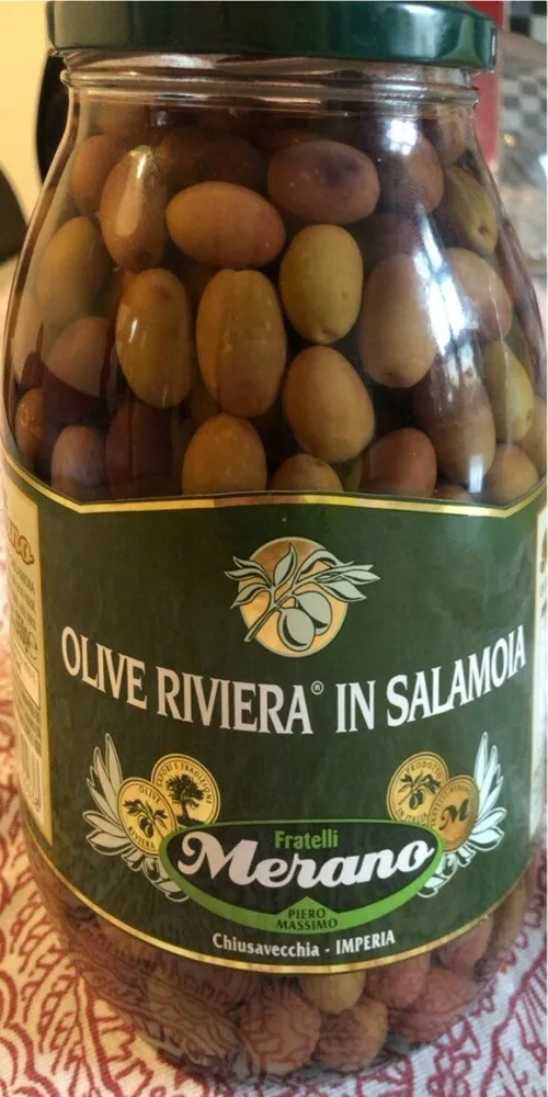 Olive riviera in salamoia