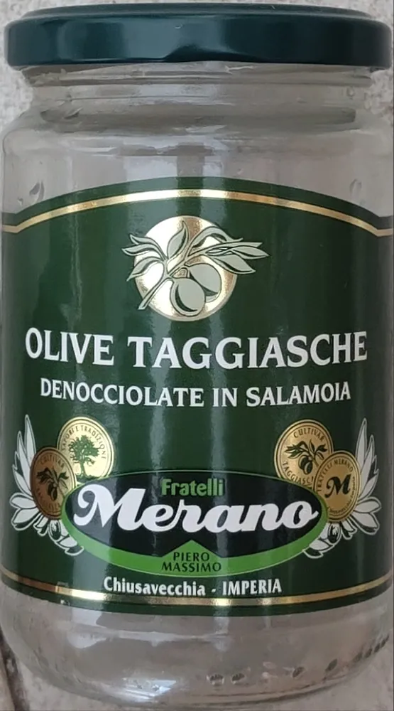 Olive taggiasche in salamoia denocciolate