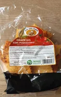 Crackers con pomodoro