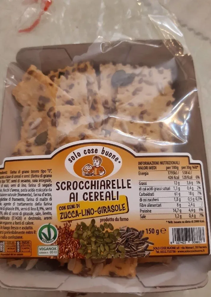 Scrocchiarelle ai cereali
