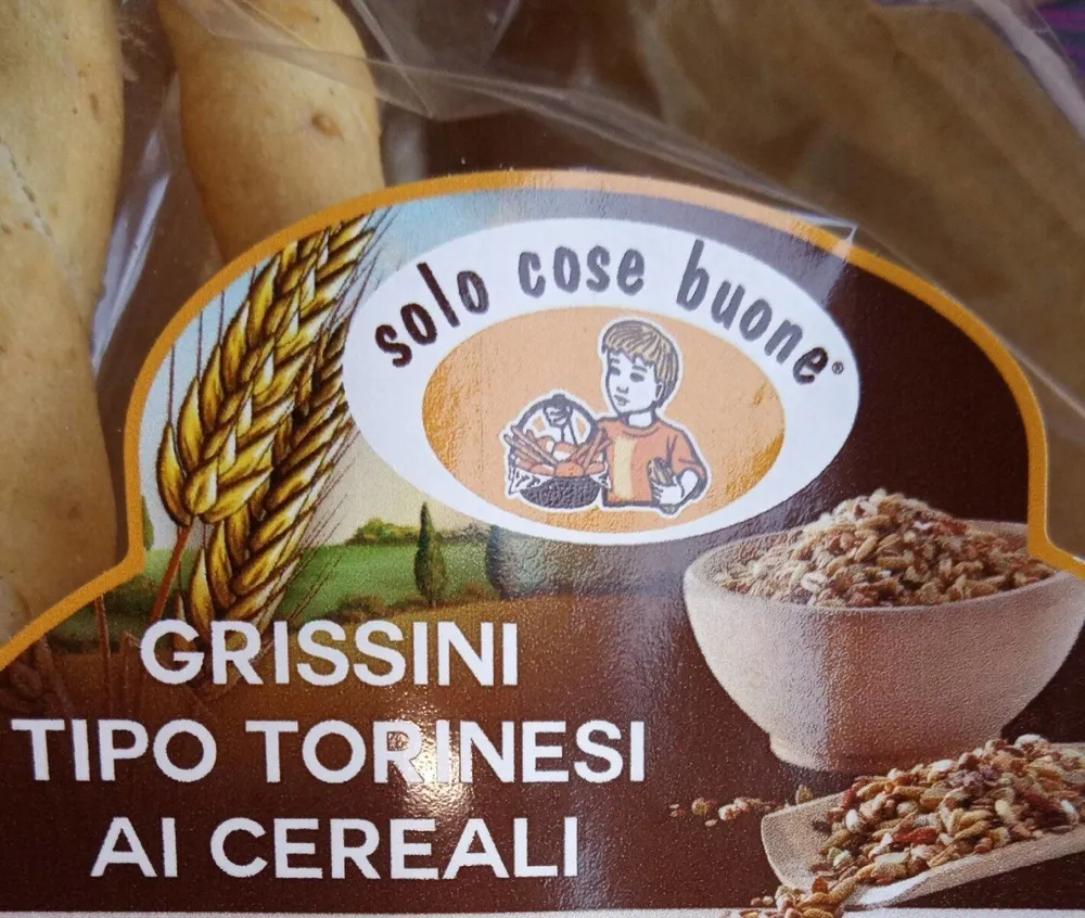 Grissini torinesi ai cereali