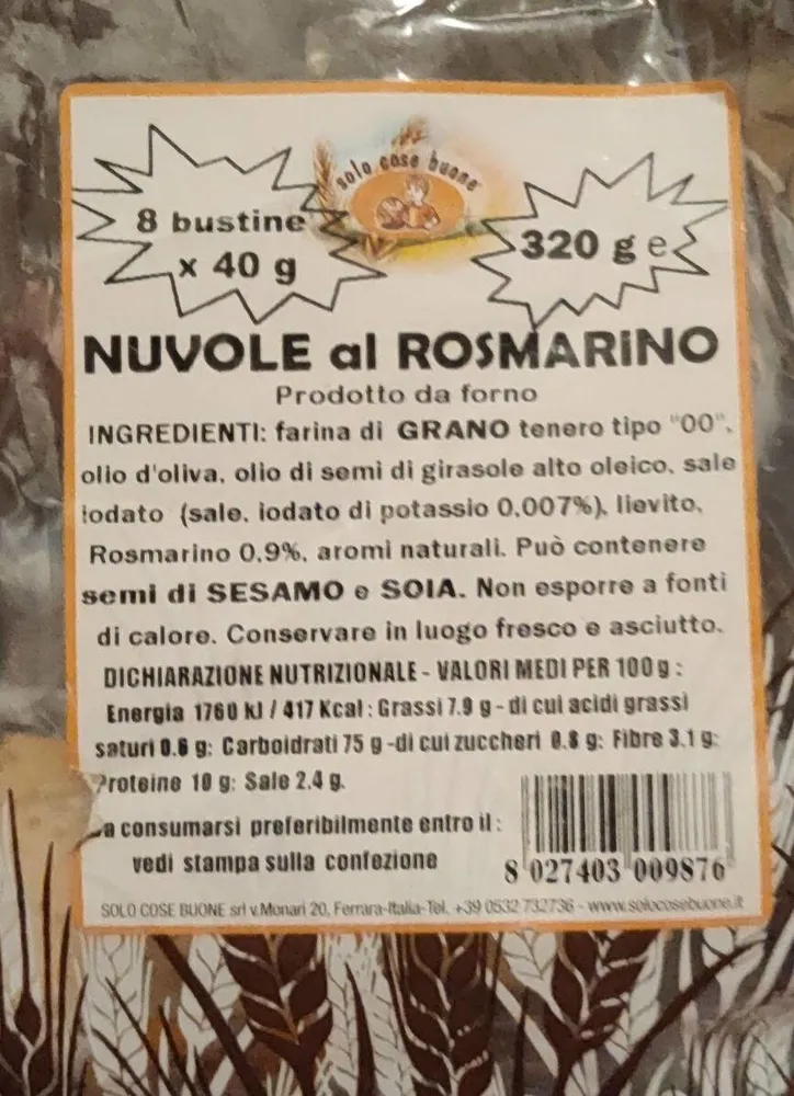 Nuvole di rosmarino