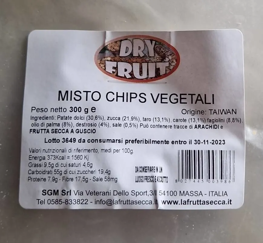 Verdure Miste Chips