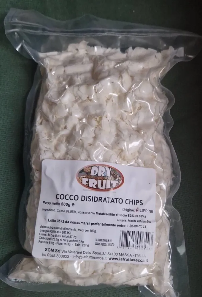 Cocco Disidratato Chips