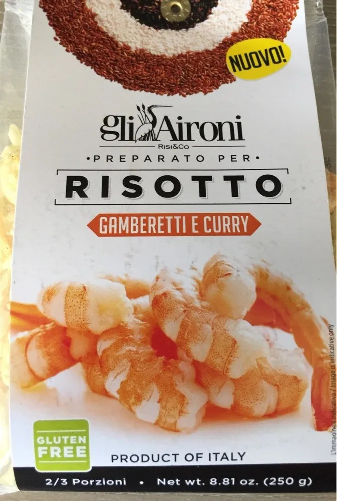 Preparato X Risotti Gli Aironi Gamberetti GR250