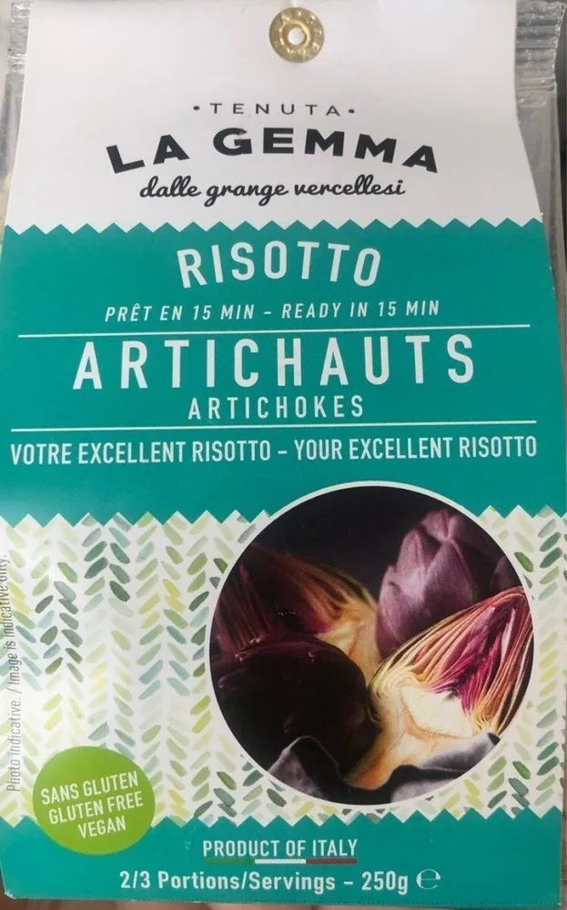 Risotto arrichauts