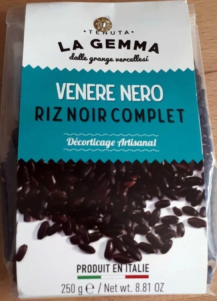 Venere nero riz noir complet