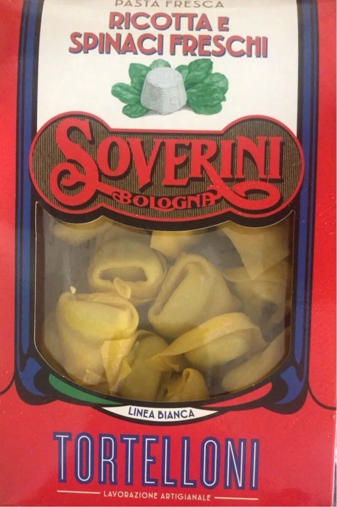Tortelloni con ricotta e spinaci