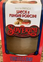 Tortelloni con speck e funghi porcini