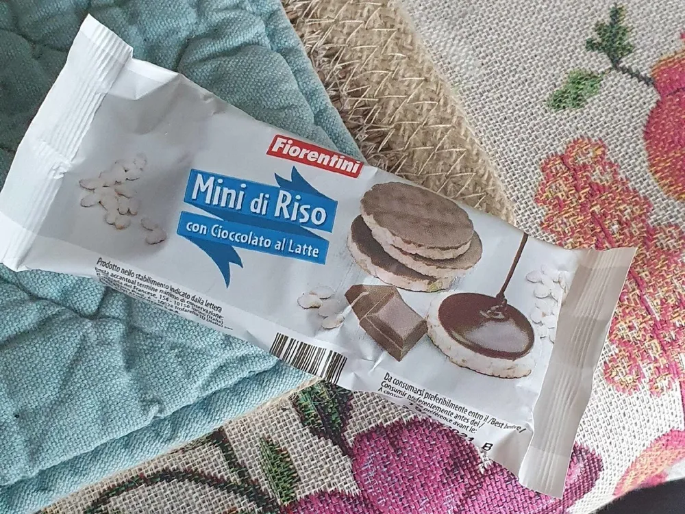 Mini di riso con cioccolato al latte
