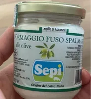 Formaggio fuso spalmabile alle olive