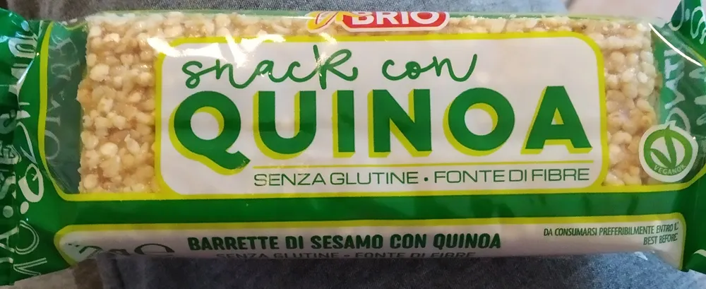 Brio Gluten Free Quinoa Snack