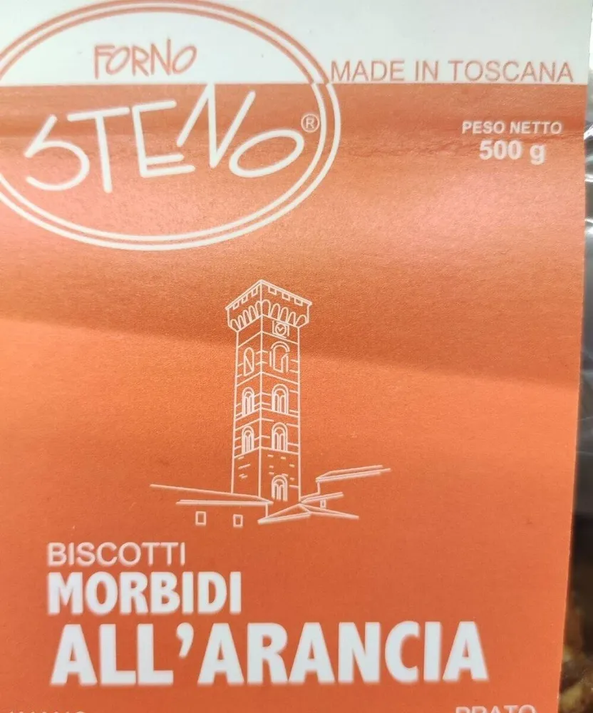 Biscotti Morbidi all'Arancia