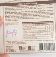Biscotti mandorla