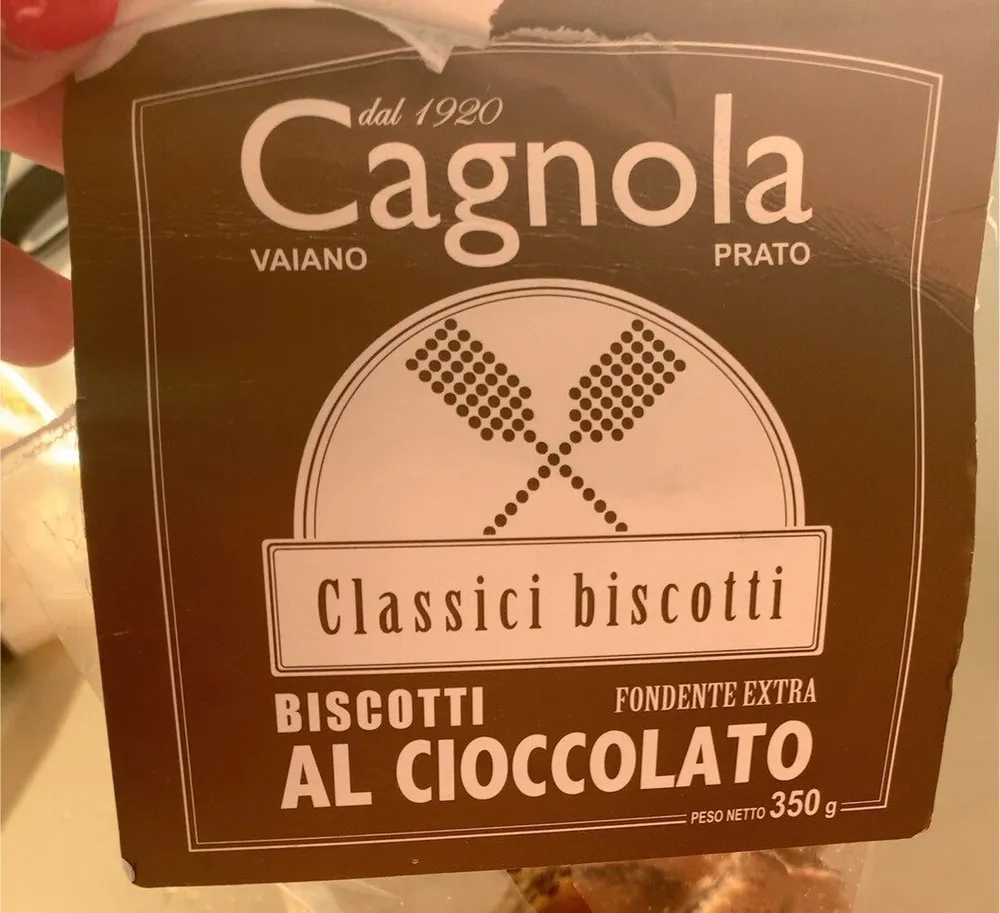 Biscotti al cioccolato fondente extra