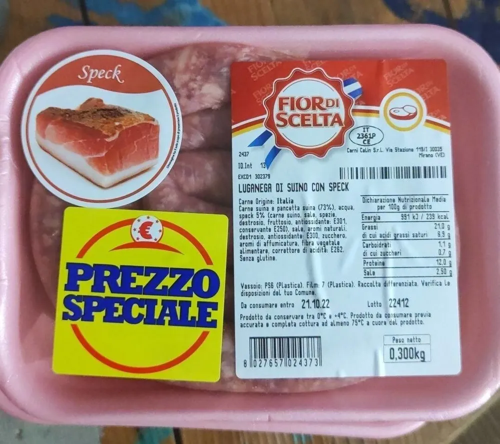 Salsiccia allo speck