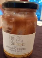 Crème de chataignes allégée en sucre Vanile