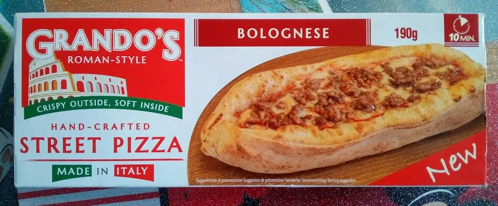 STREET PIZZA BOLOGNESE