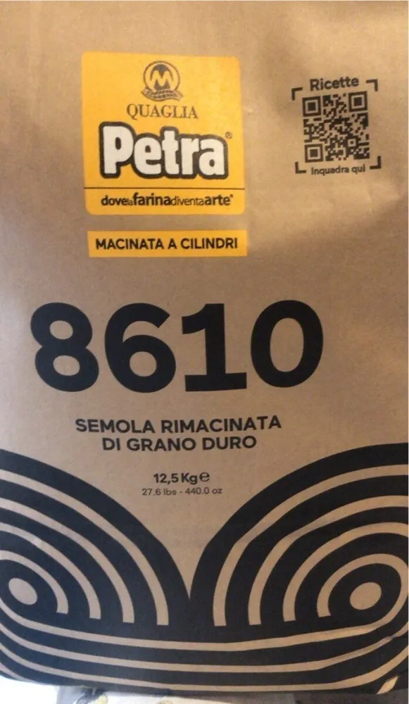 Semola rimacinata di grano duro