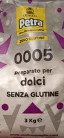 Preparato per dolci senza glutine