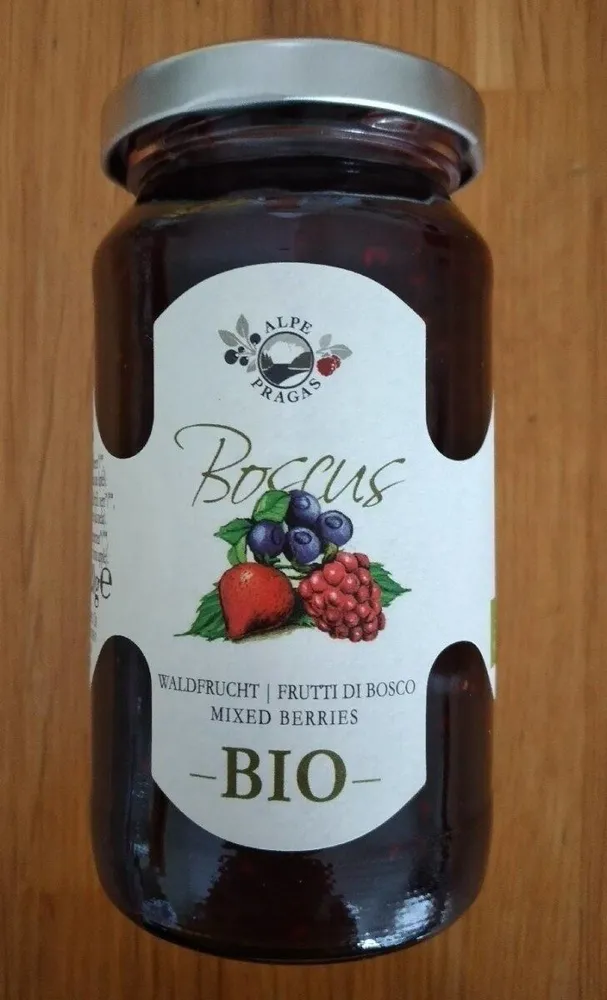 Marmellata ai frutti di bosco Alpe Pragas