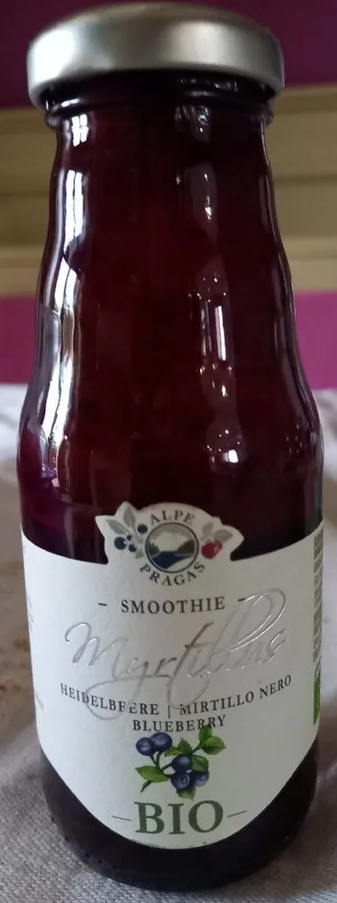 Smooothie mirtillo bio