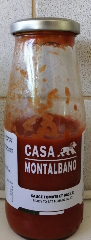 Sauce tomate et basilic
