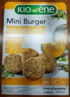 Mini Burger vegetale, con semi di zucca e girasole
