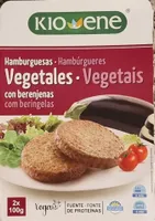 Hamburguesas Vegetales con berenjenas