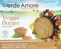 Veggie Burger ai Ceci e Piselli