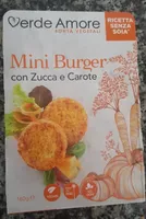 Mini Burger con Zucca e Carote