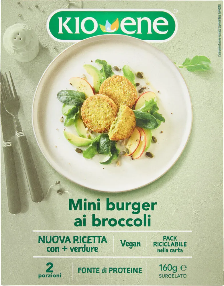 Mini burge ai broccoli surgelato