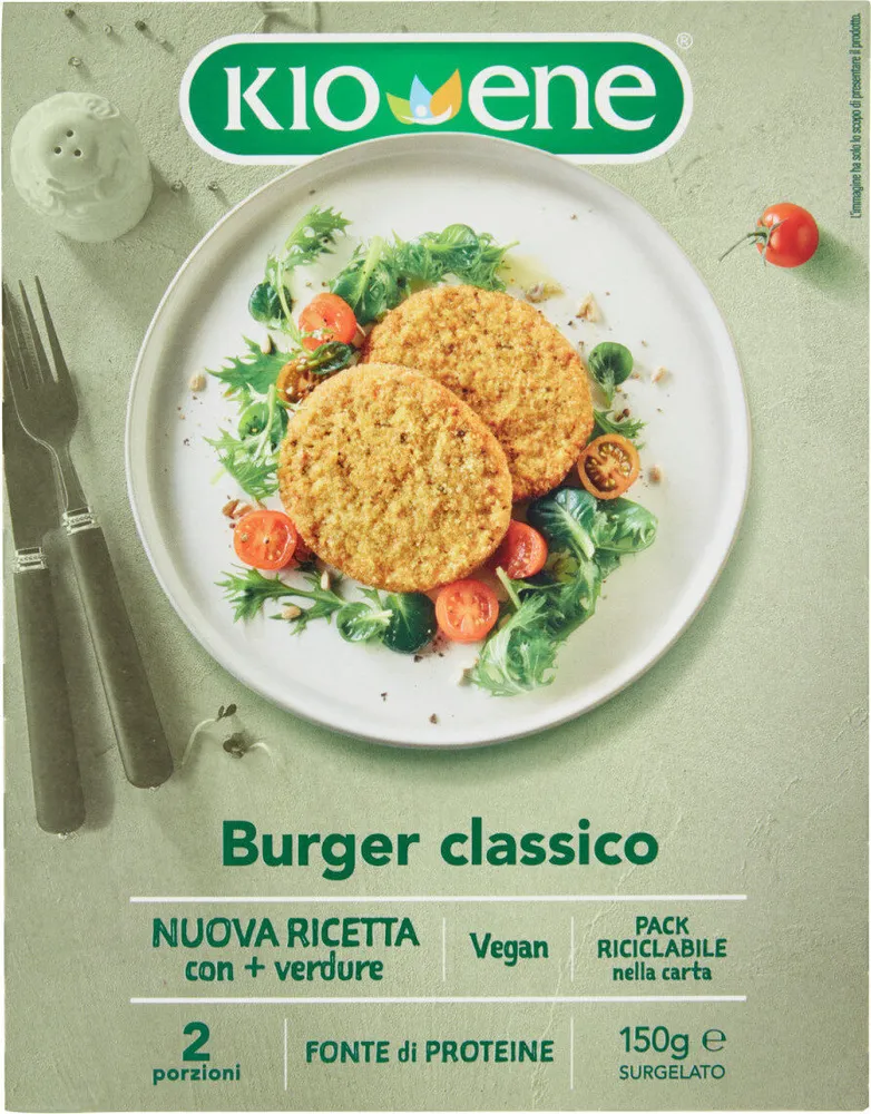 Burger classico surgelato