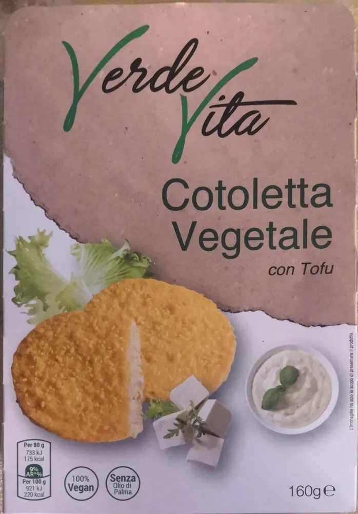 Cotoletta Vegetale con tofu