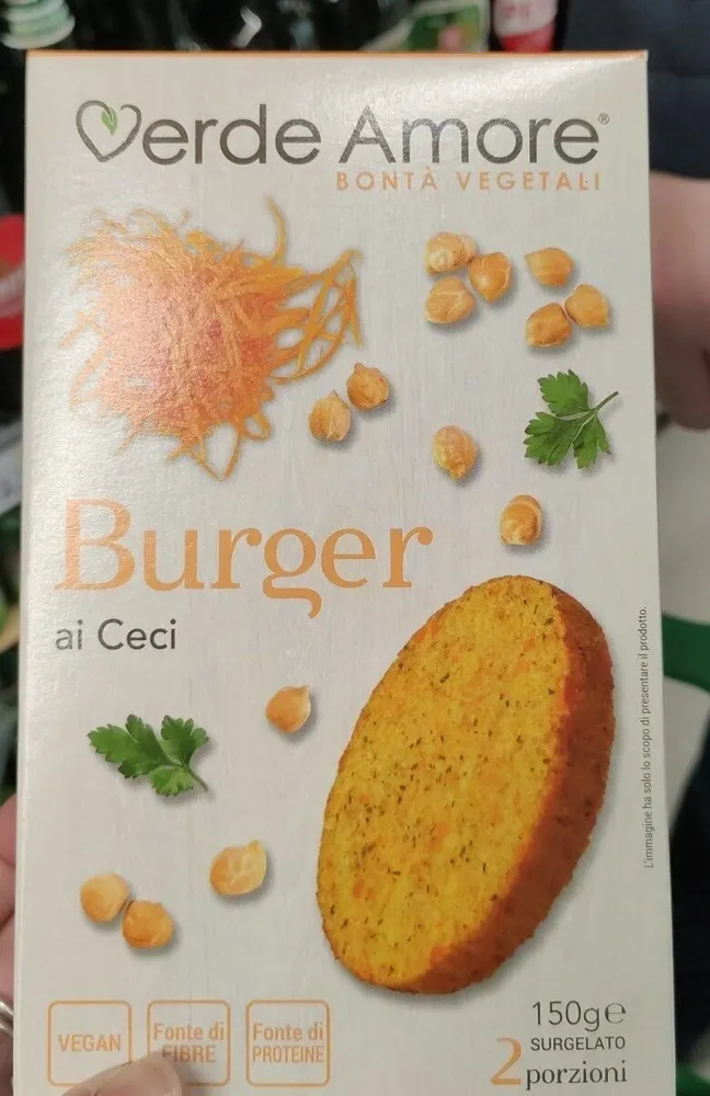 Burger di ceci