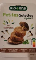 Petites Galettes végétales avec champignons