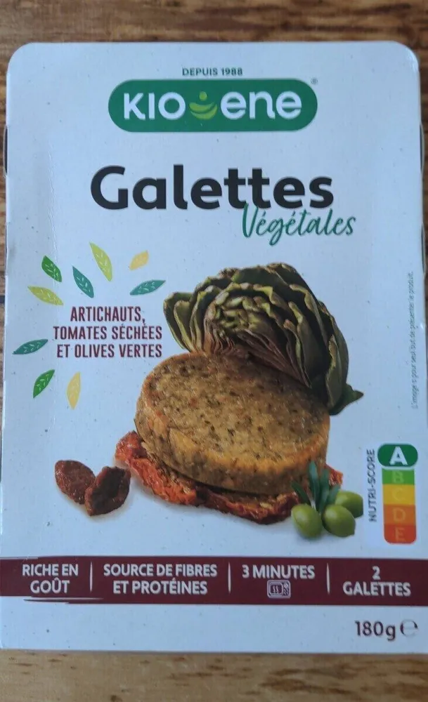 Galettes végétales