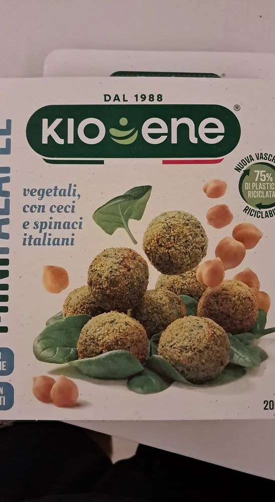 Minifalafel ceci e spinaci