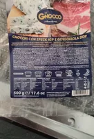 Gnocchi con speck igp e gorgonzola dop