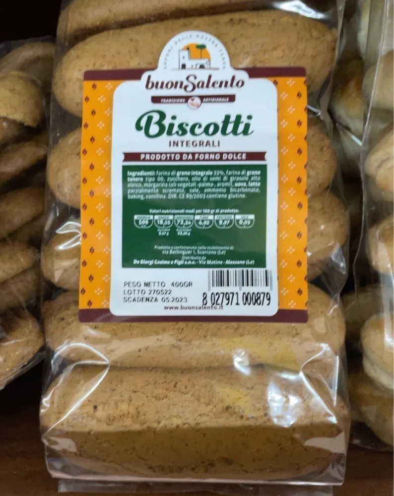 Biscotti integrali
