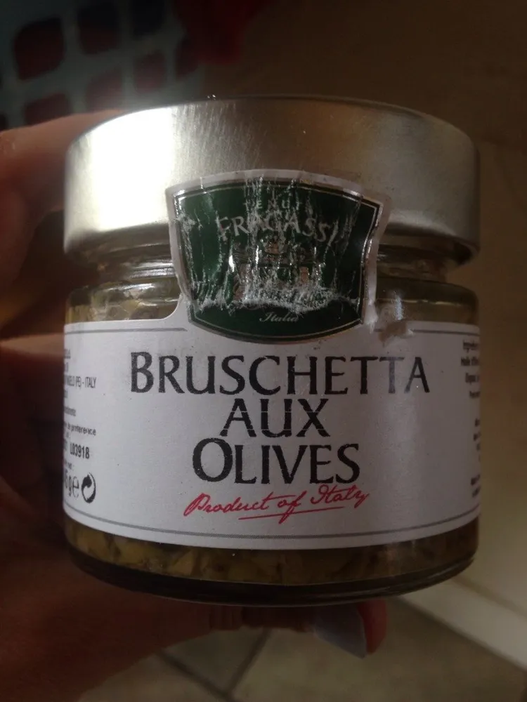 Bruschetta aux olives