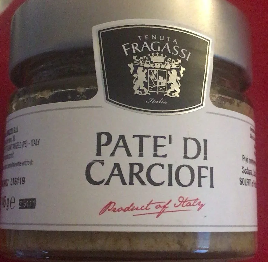 Pate´ di carciofi