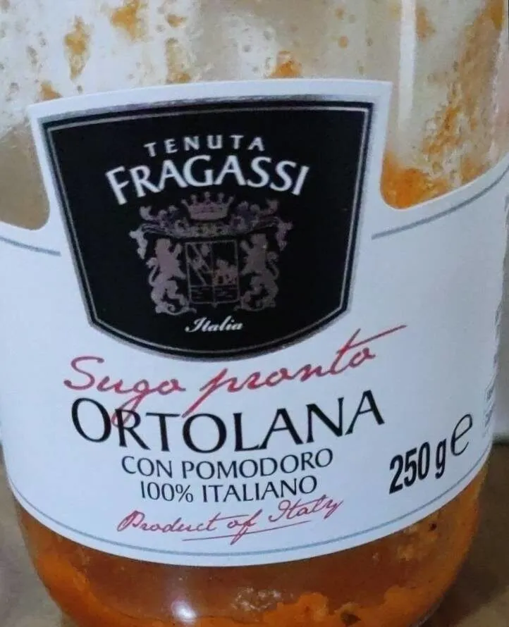 Sugo pronto ortolana