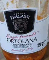 Sugo pronto ortolana