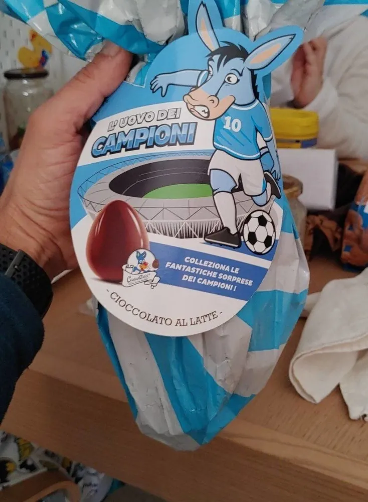 Uovo Pasquale al cioccolato al latte