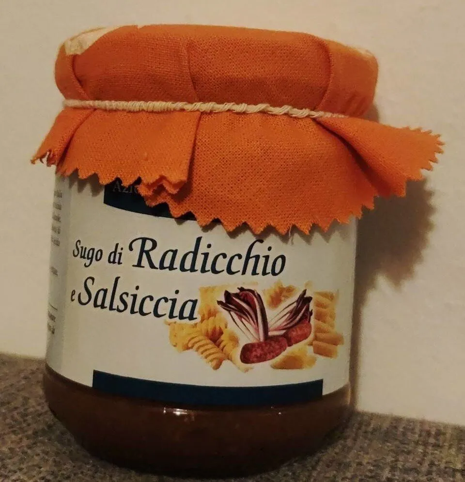 Sugo di radicchio e salsiccia